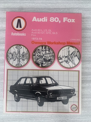 Vintage autobooks audi - vintage, fox