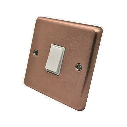 Brushed matt satin copper - brushed, plug