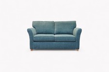 Charlotte II Fabric Sofa Bed, Easy Clean Chenille Teal