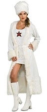 White russian girl - white, fancy