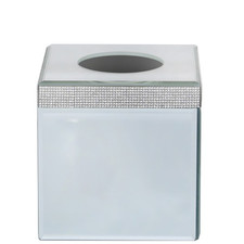 Tissue Box Glitz Mirror Cube