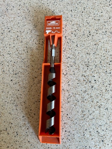 Sandvik 19mm drill bit - ., brace