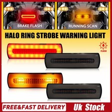 4x Amber Red Car Truck Strobe