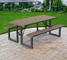 Folding Garden Picnic Table