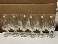 6 X Echt Bleikristall German