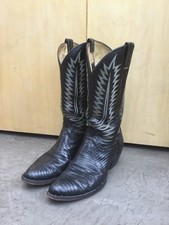 Cowtown black leather Cowboy