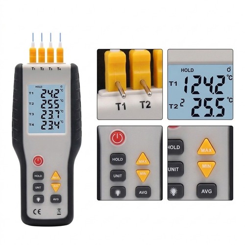 Channel thermometer wide - thermometer,