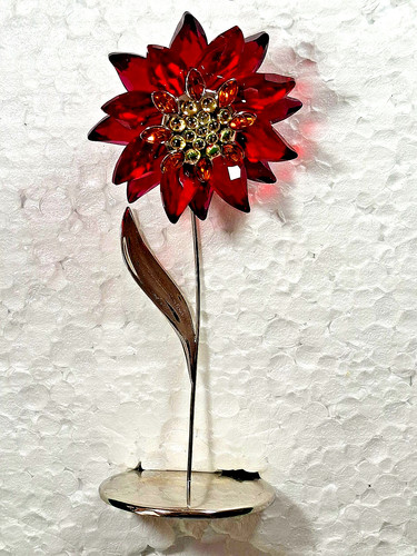 Swarovski magnetic red crystal - red,