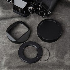 Square Metal Lens Hood With