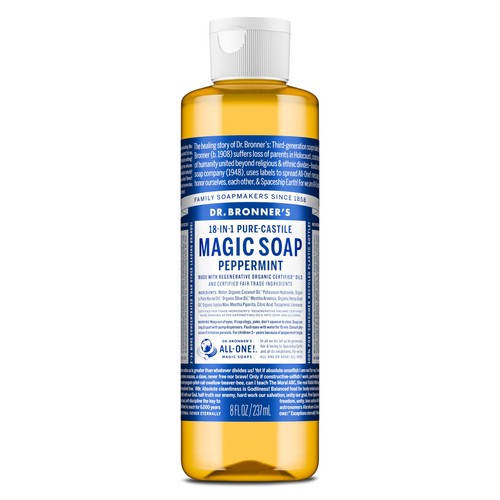 Bronners pure castile - dr,