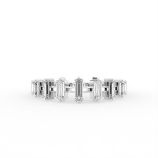 18K White Gold Eternity Ring