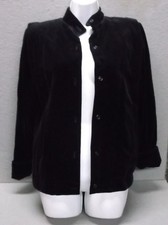 NEHRU COLLAR BLACK VELVET