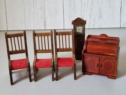 Vintage dolls house furniture - house,