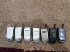 7 X Motorola V50 V51 Mobile Phones - UNTESTED Job lot