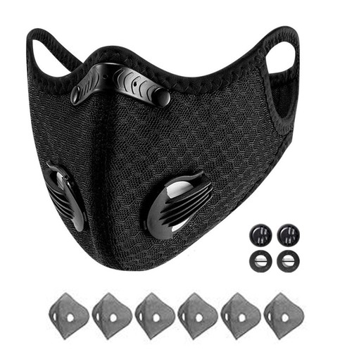 Half face shield respirator - half,