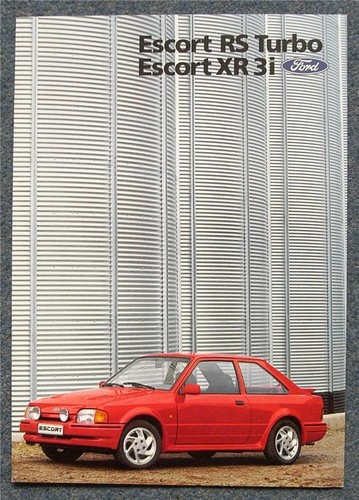 Ford escort turbo xr3i - escort, &