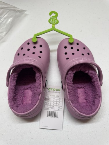 Crocs classic fur lined - fur, clogs