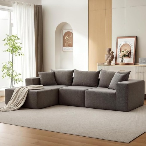 Modular shaped sofa bed with - l-shaped,