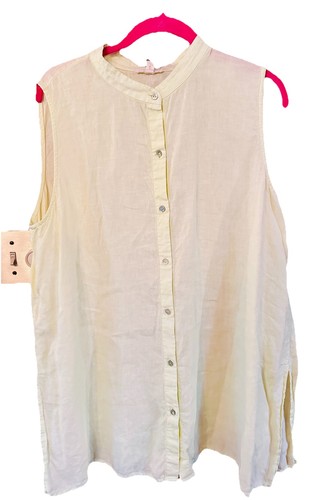Eileen fisher linen tunic - fisher, xl