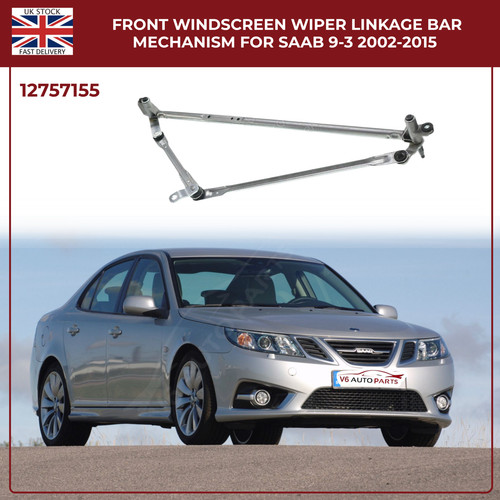 Front windshield wiper linkage - front,
