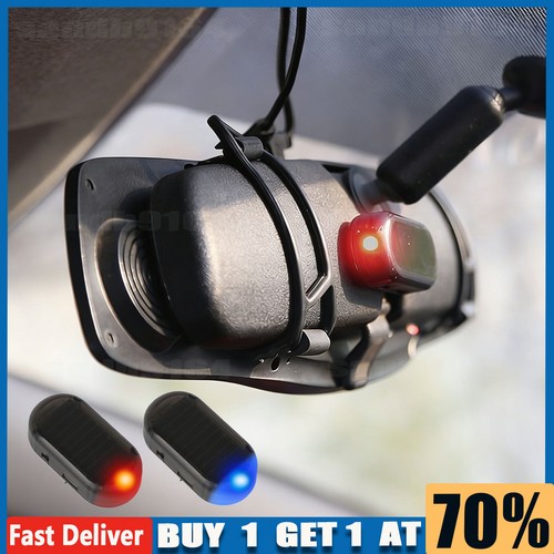Solar power car led fake - solar,