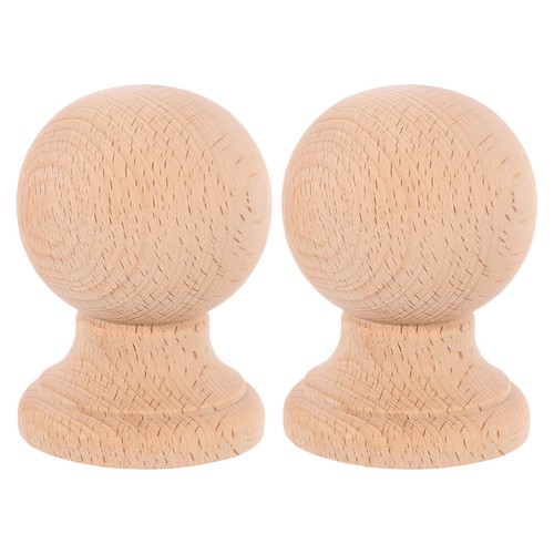 Pcs wooden furniture finials - 2,