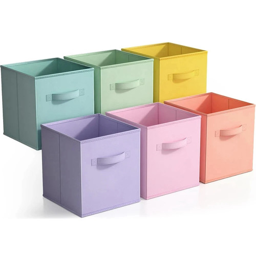 Cube storage boxes fabric - storage,