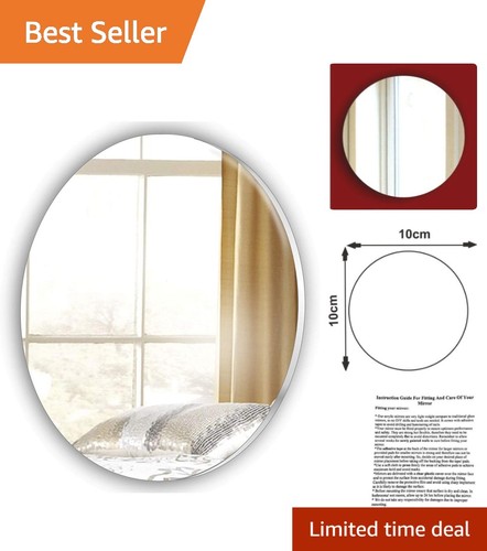 Frameless modern round - round, acrylic