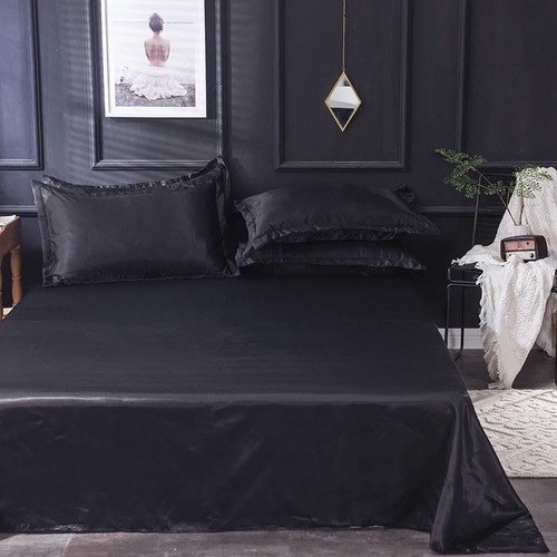 Satin silk flat bed - flat,