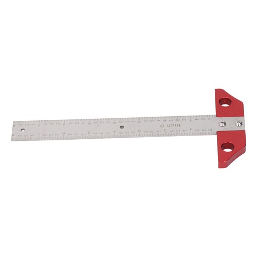 Square ruler 8in drawing - t,