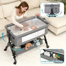 Baby Bedside Sleeper Bassinet