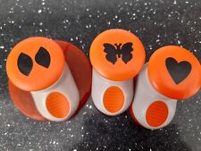 3 x Tonic Studios punch Butterfly Heart for card making & scrapbooking