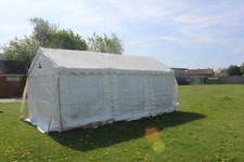 GALA MARQUEE USED 6M BY 3M MARQUEE HEAVY COMMERICAL WEIGHT PVC