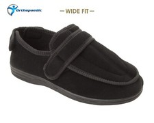 MENS BLACK EXTRA WIDE OPENING