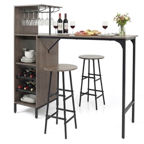 3pcs bar table and - bar, set