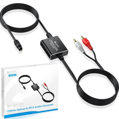Esynic optical rca - to,