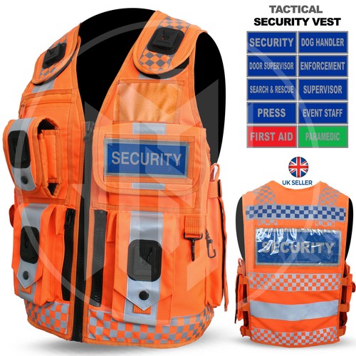 Viz security vest jacket - hi,