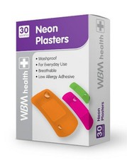 NEON PLASTERS 30 Assorted