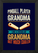 Pinball Table Pinball Framed