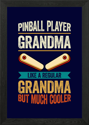 Pinball table - pinball, framed