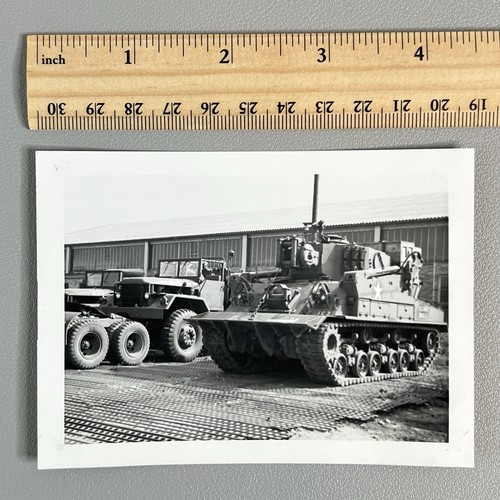 Vtg 1950s m74 tank recovery - vtg,