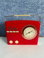 Retro Red Radio Tin (Empty)
