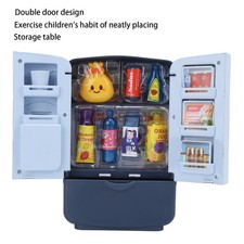 Double Door Mini Fridge Toy