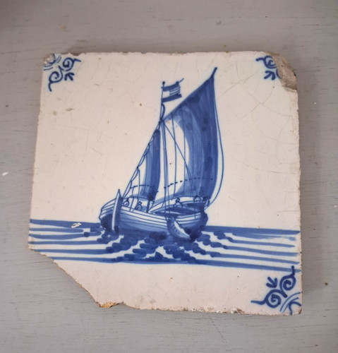 Antique blue and white - antique,