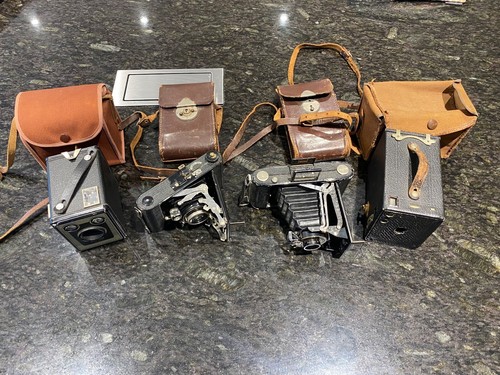 Vintage camera box brownie - 4,