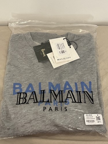 Grey balmain hoodie