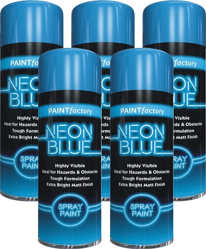 Neon fluorescent blue - x,