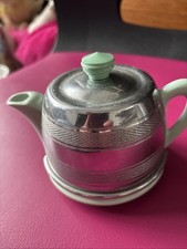 Small Art Deco Green Teapot