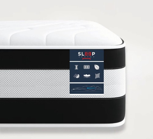 Border hybrid mattress - 3d,