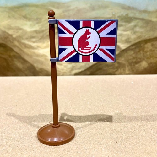 Desert rats flag - desert,